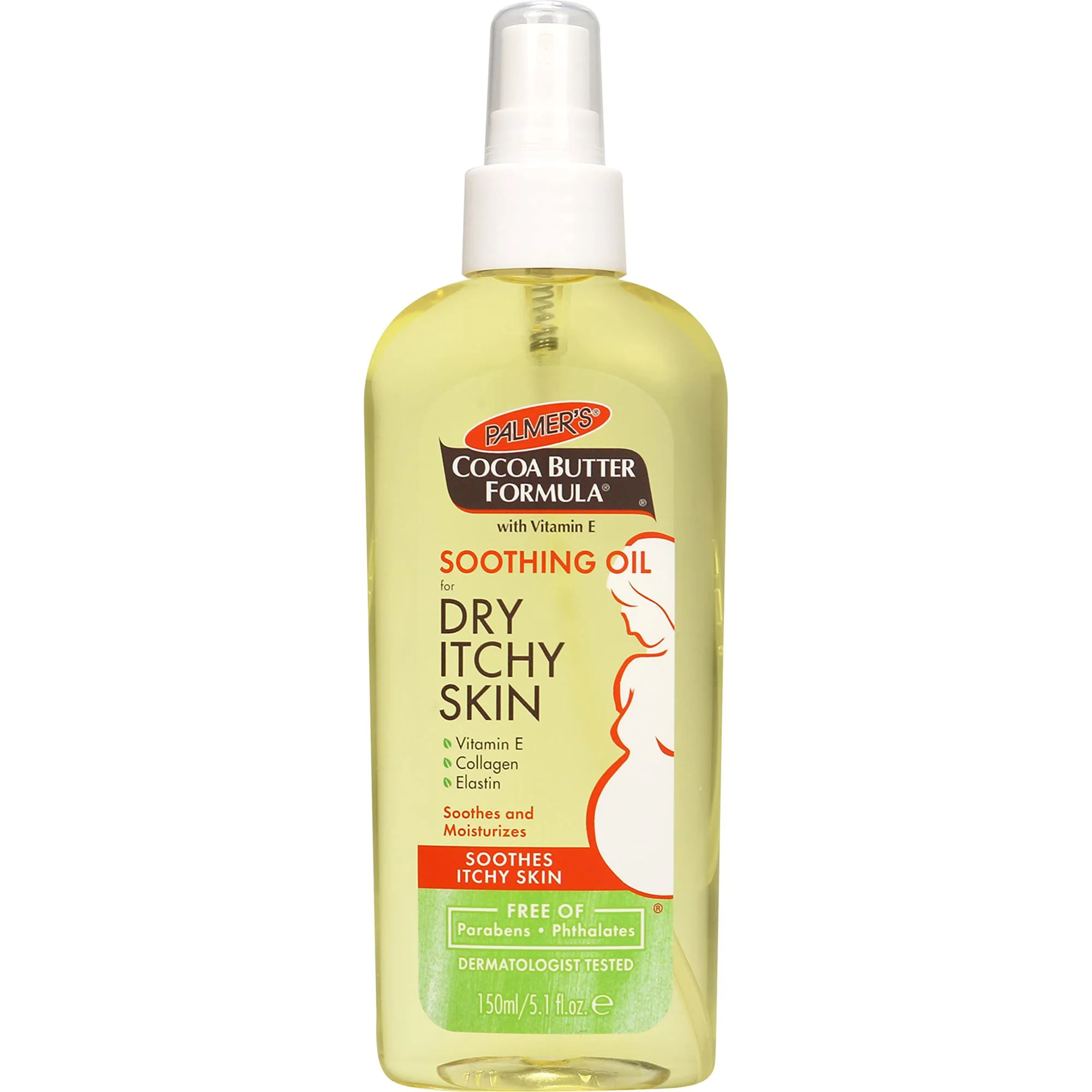 Масло против растяжек Palmers Dry Itchy Skin Cocoa Butter Formula, 150 мл