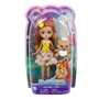 Papusa Enchantimals Ursuletul Bexie si Bidie foto