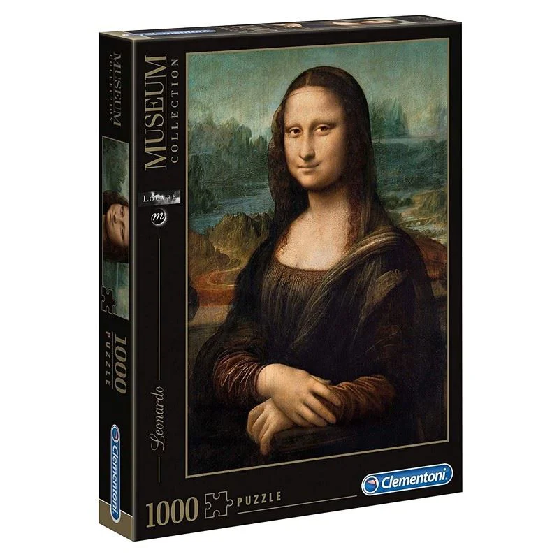 Puzzle Clementoni Mona Lisa, 1000 piese