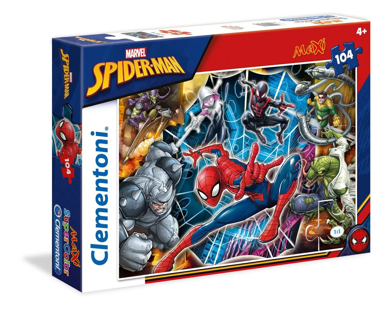 Puzzle Clementoni Marvel Spiderman, 104 piese