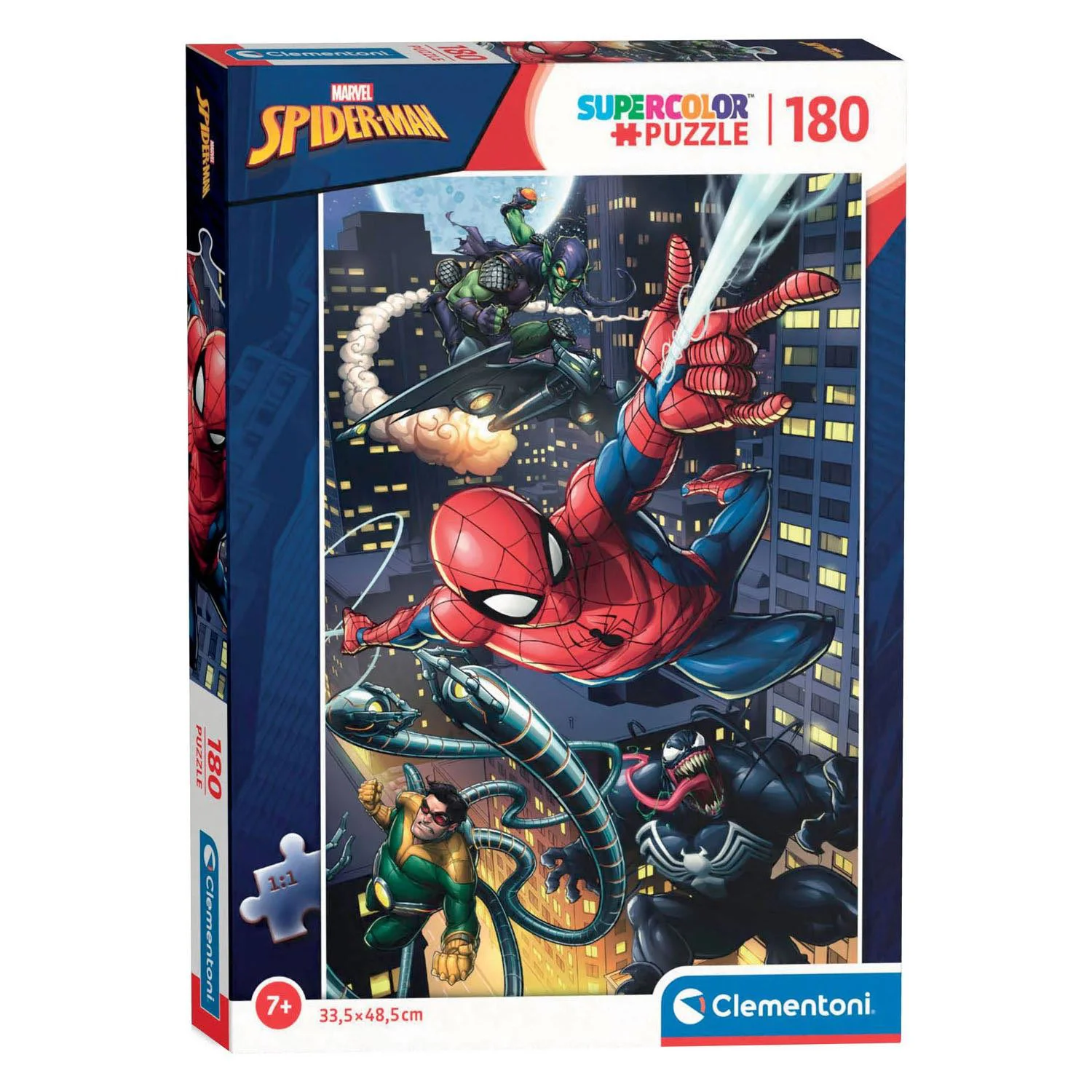 image for Puzzle Clementoni Spiderman, 180 de piese foto