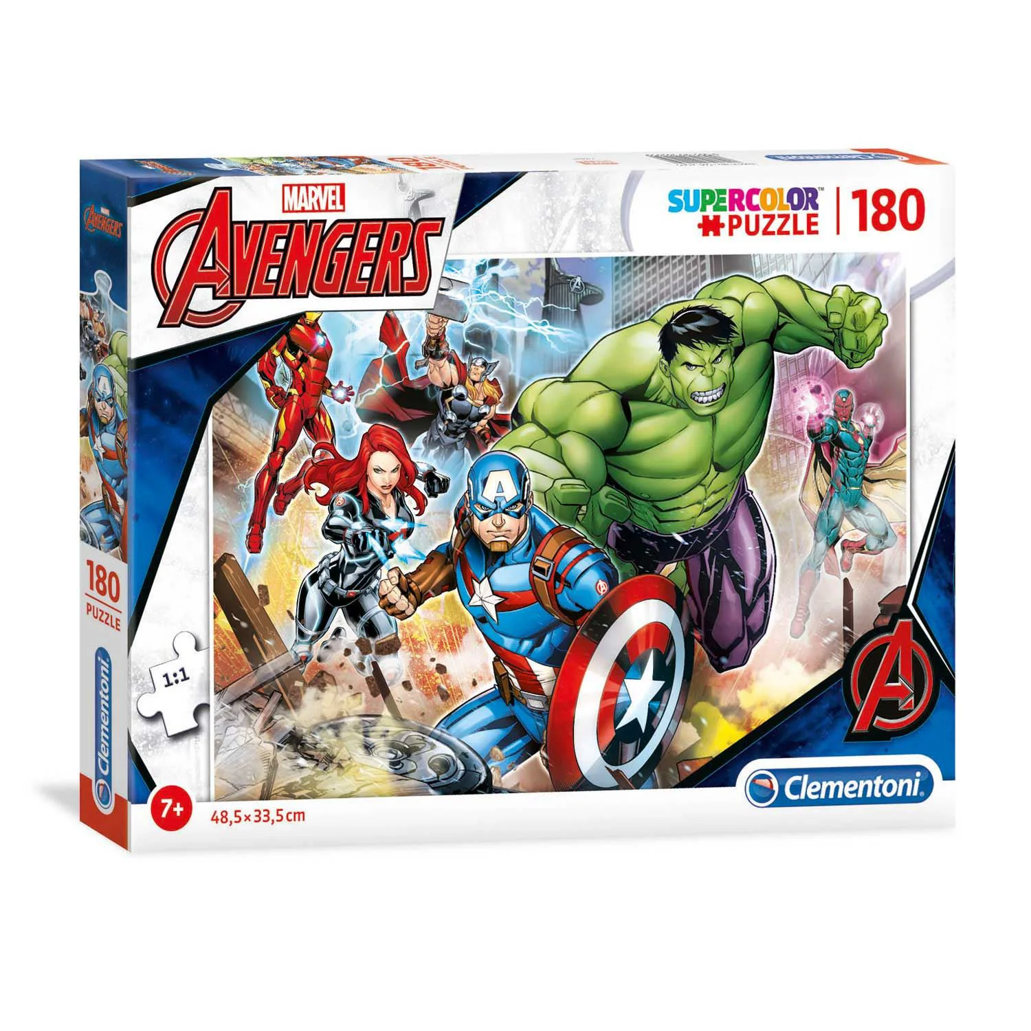 Puzzle Clementoni The Avengers, 180 piese foto
