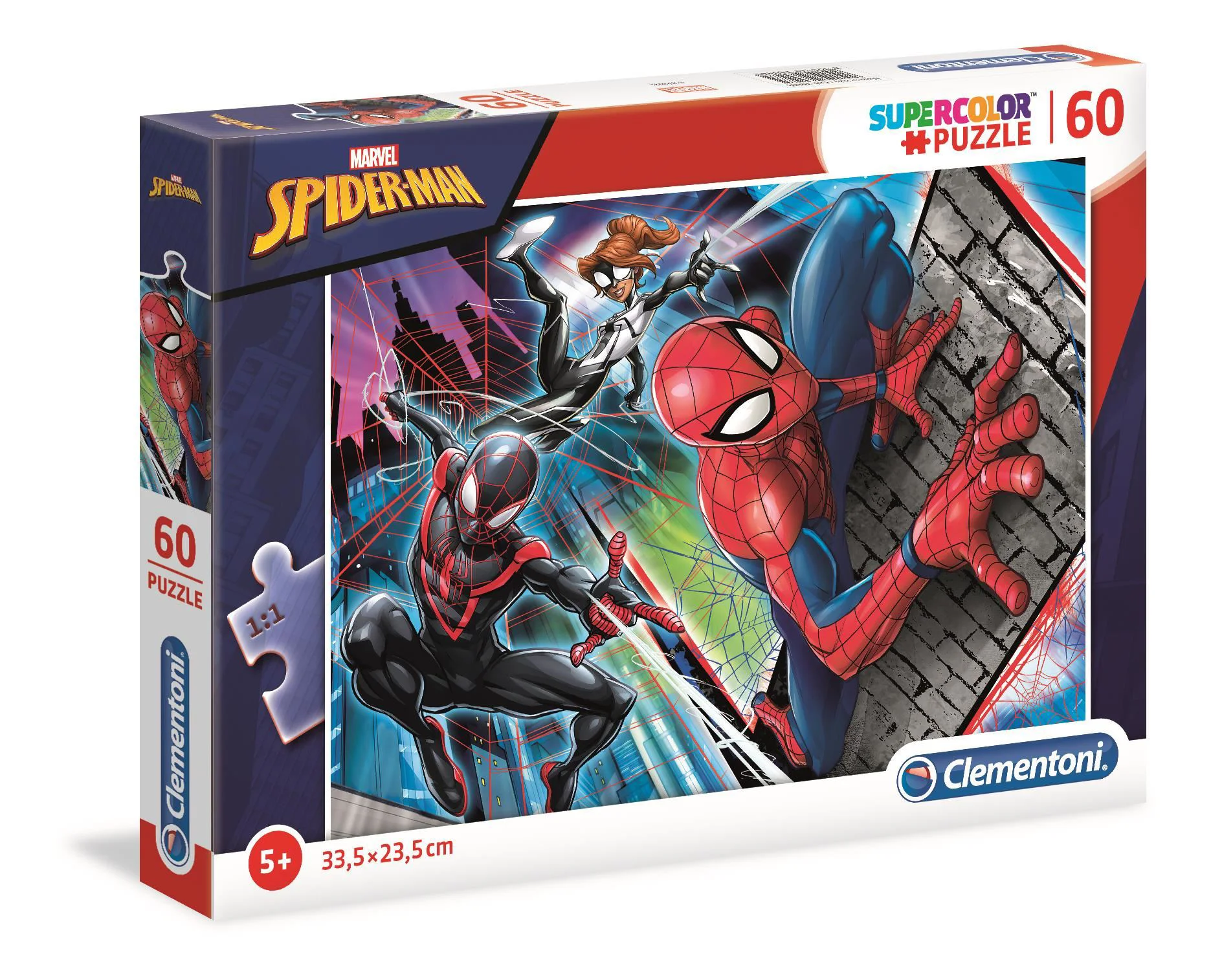 Puzzle Clementoni SuperColor Spiderman v2, 180 piese
