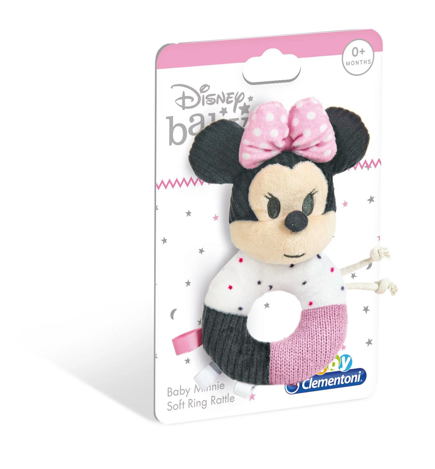 Zornaitoare cu inel moale Baby Clementoni Minnie