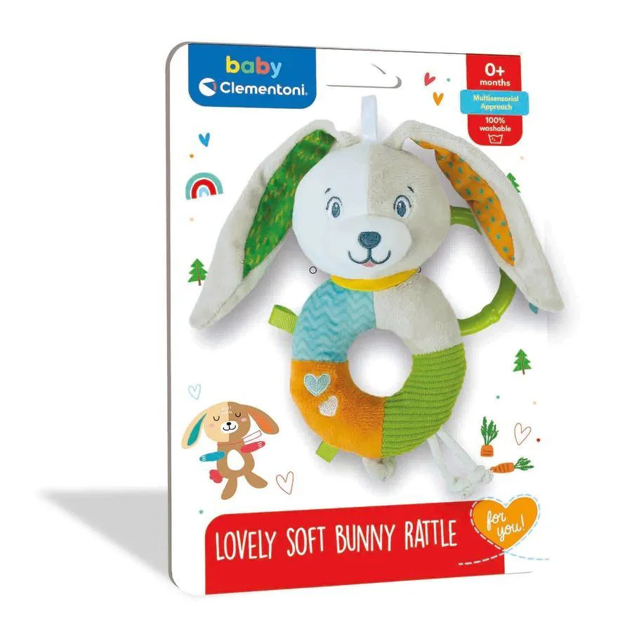 image for Погремушка Soft Baby Clementoni Кролик foto