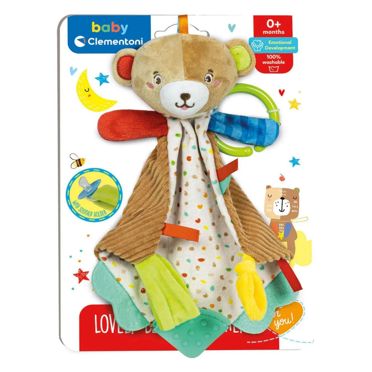Плюшевый мишка Clementoni Baby
