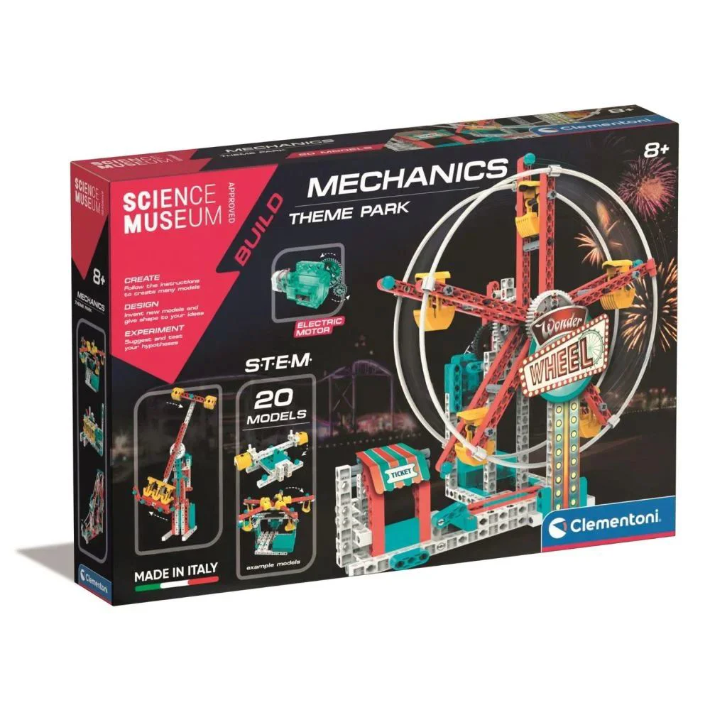 Kit de constructie Clementoni Parc de Distractii