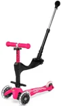 Самокат Micro Mini 3 в 1 Deluxe Plus LED Pink foto