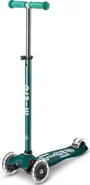 Trotineta Micro Maxi Deluxe ECO LED Green foto