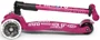 Trotineta pliabila Micro Maxi Deluxe Foldable LED Berry Red foto