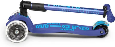 Trotinetă pliabilă Micro Maxi Deluxe Foldable LED