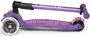 Складной самокат Micro Maxi Deluxe Foldable LED Purple foto