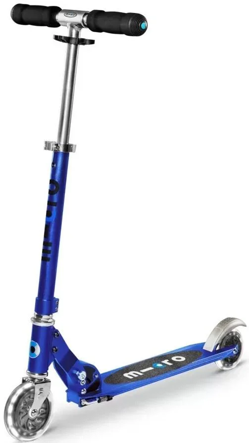 Самокат Micro Sprite LED Sapphire Blue foto