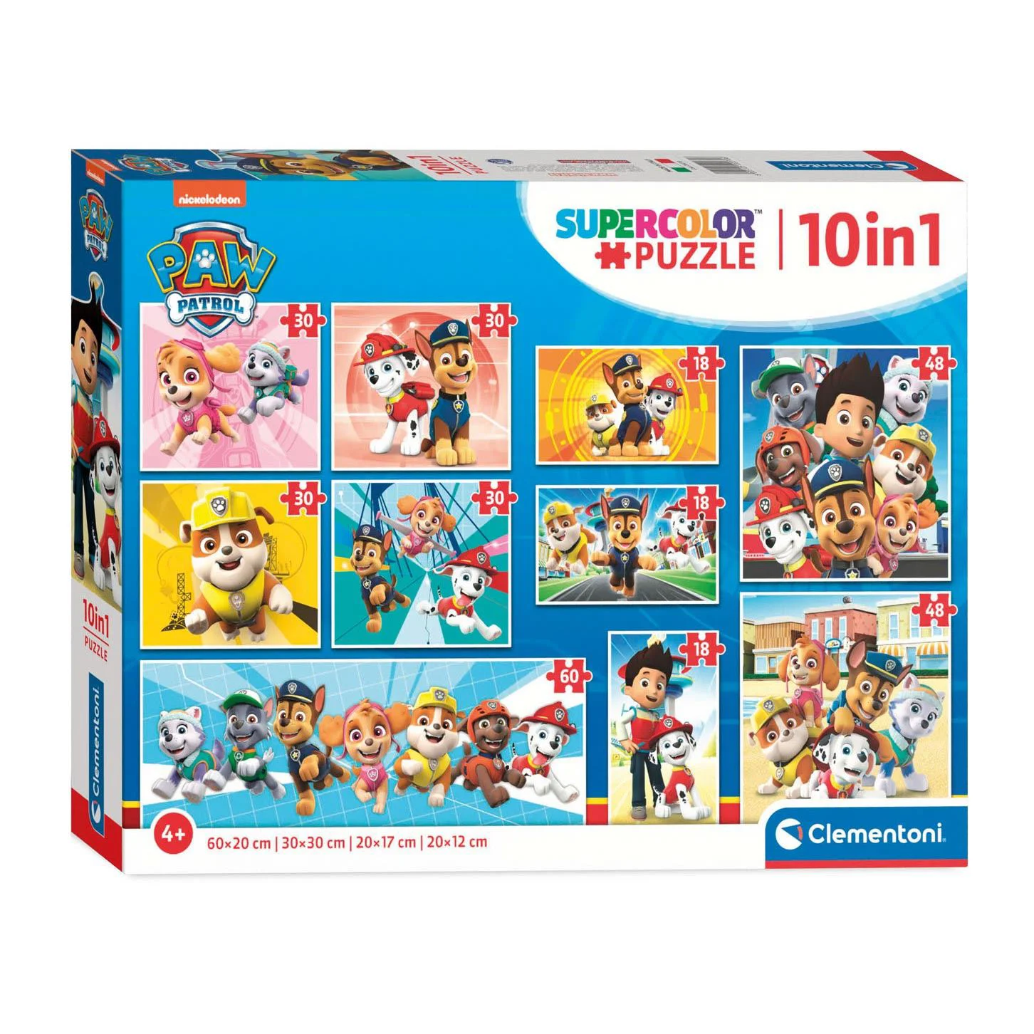Puzzle Clementoni 10 in 1 Paw Patrol foto