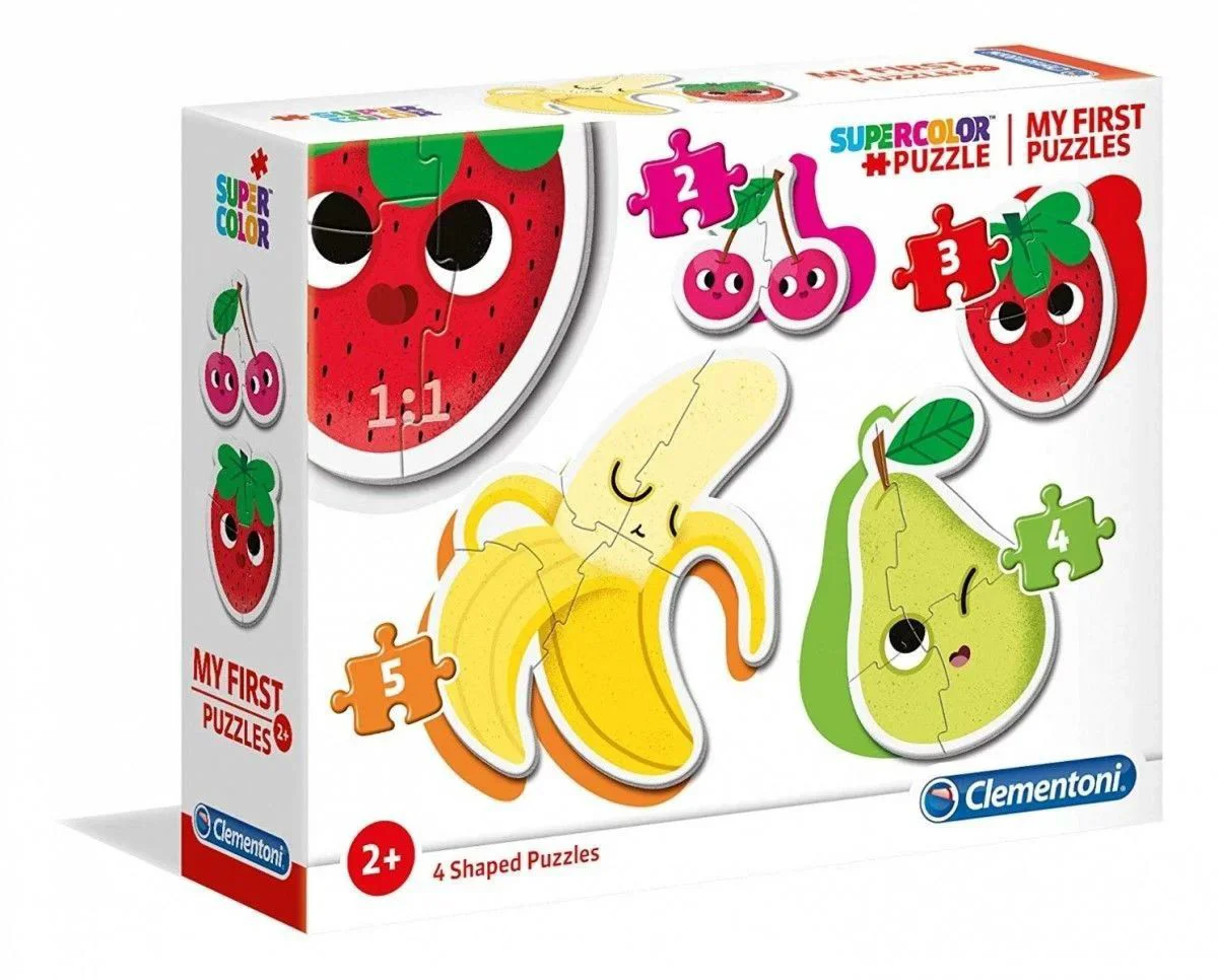 Puzzle Clementoni 2+3+4+5 Fructe foto