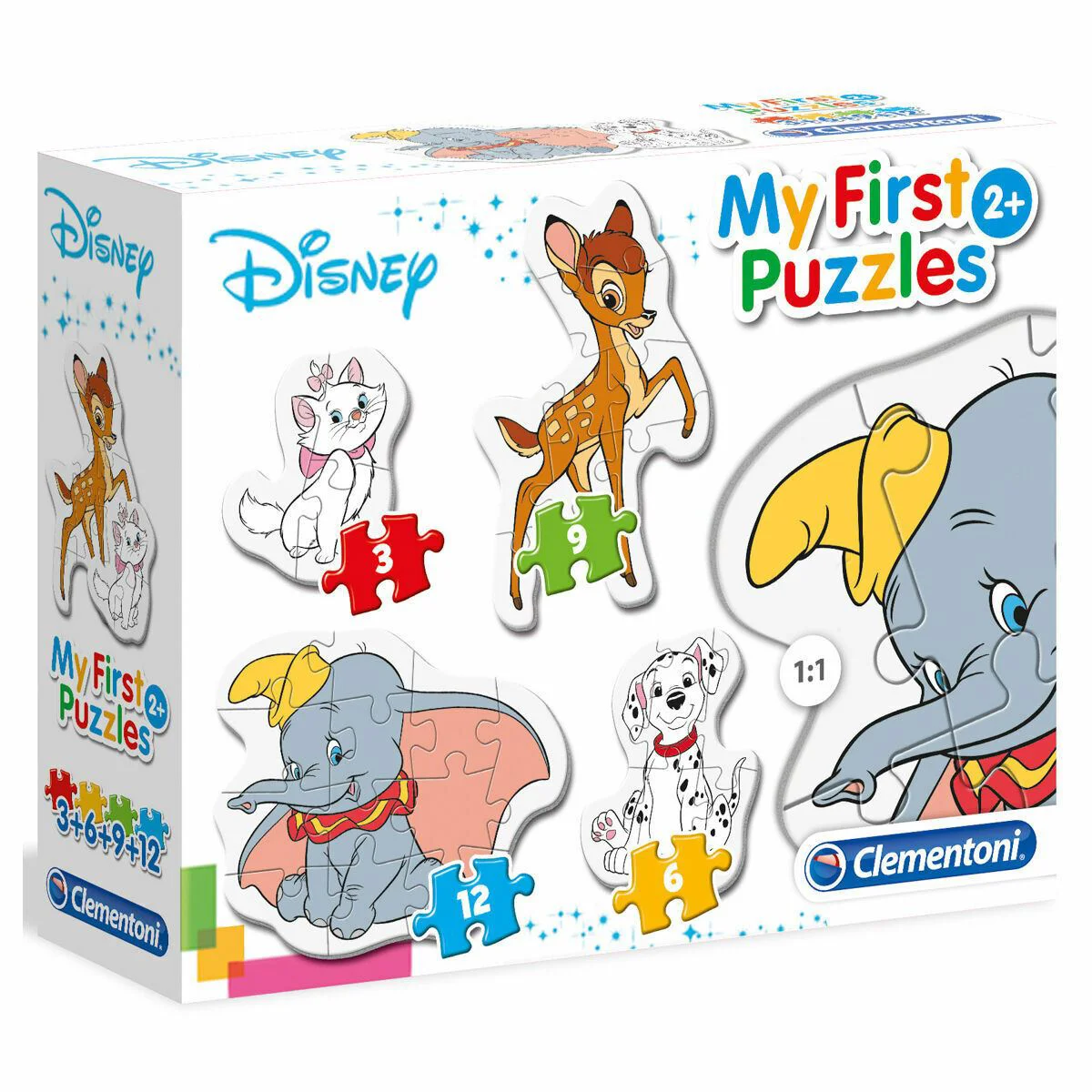 Puzzle Clementoni 4 in 1 My First Puzzles foto