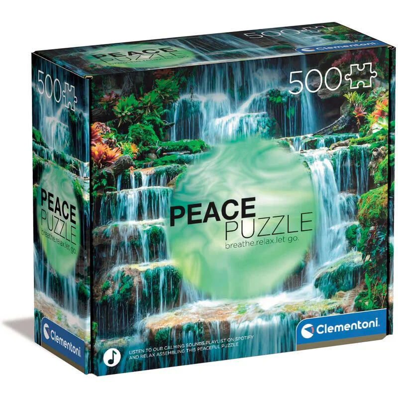 Puzzle Clementoni Peace The Flow, 500 piese foto