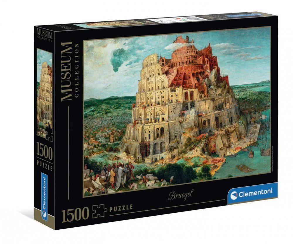 Puzzle Clementoni Turnul Babel, 1500 piese foto