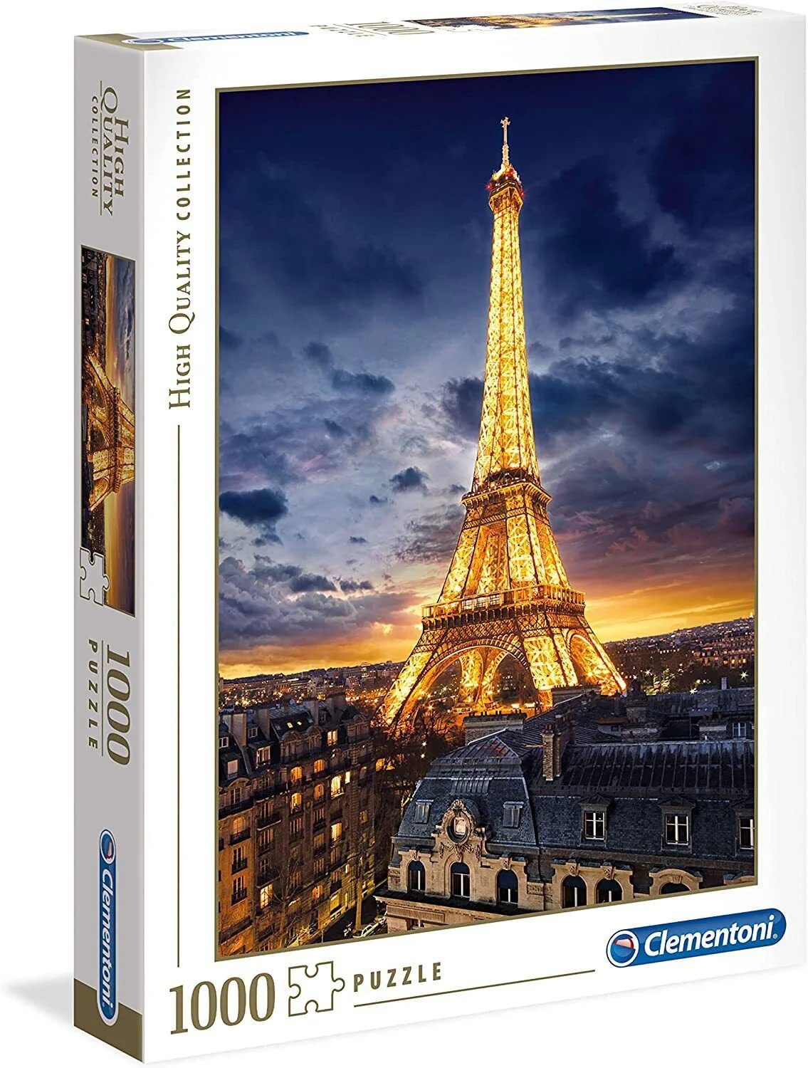Puzzle Clementoni Turnul Eiffel, 1000 piese foto