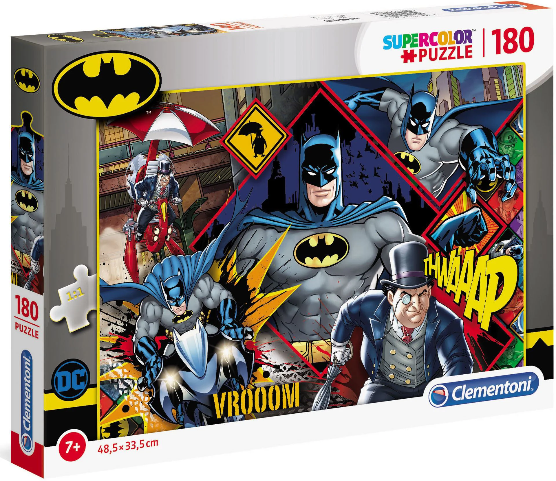 Puzzle Clementoni Batman, 180 piese foto