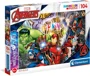 Puzzle Clementoni Brilliant Marvel, 104 piese foto