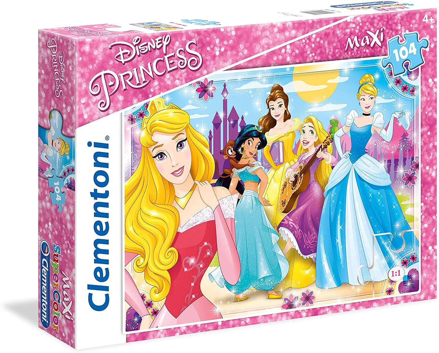 Puzzle Clementoni Disney Princess, 104 piese foto