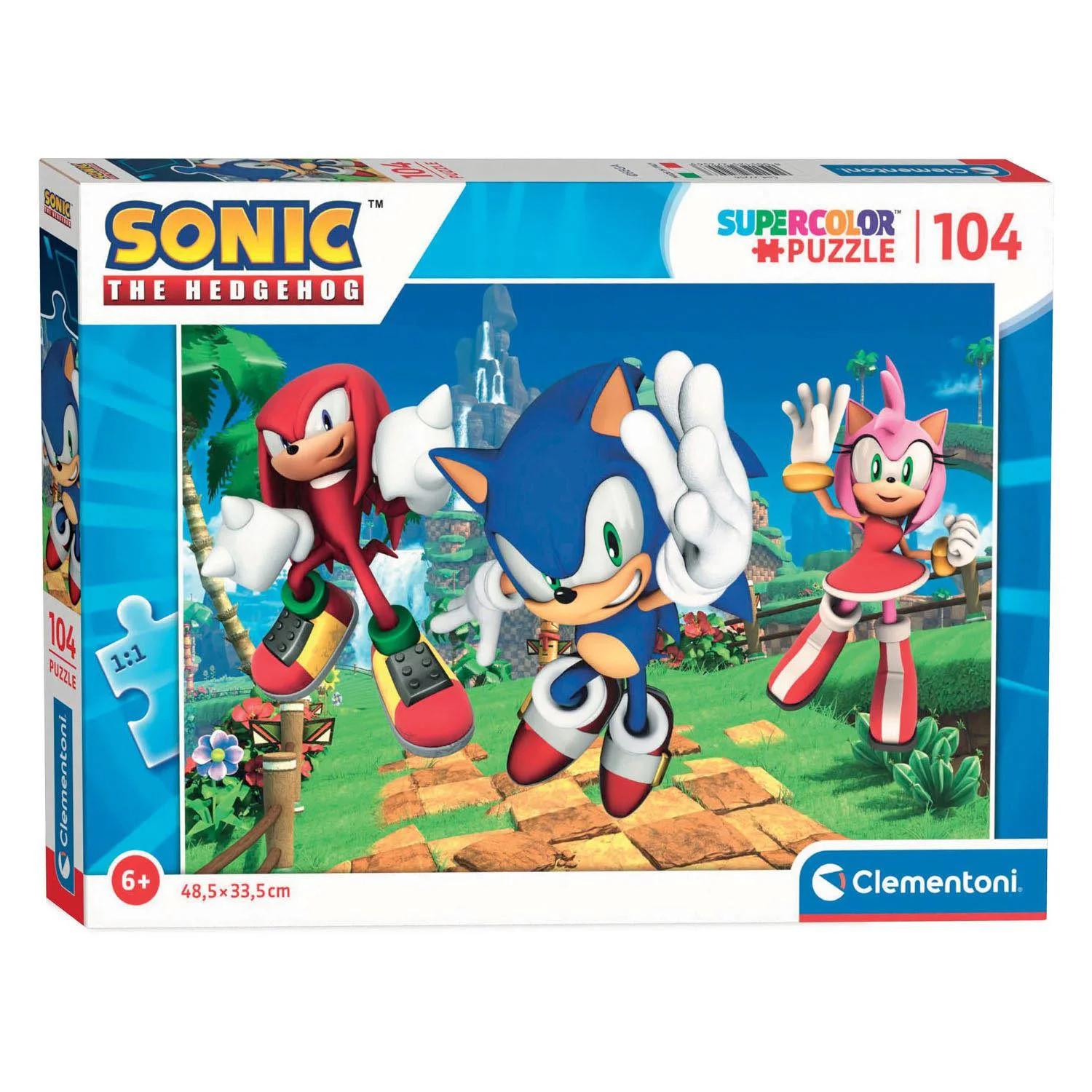 Puzzle Clementoni Sonic 2, 104 de piese foto
