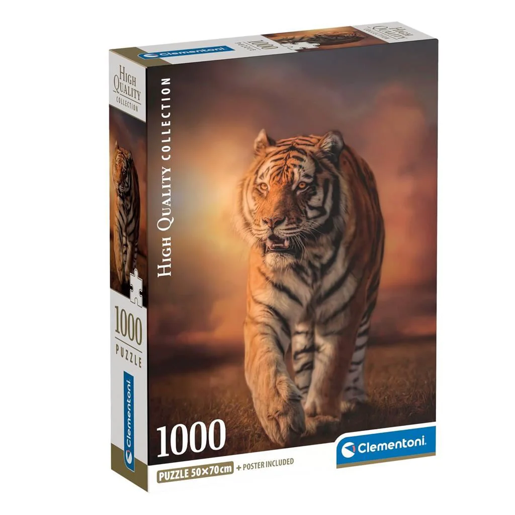 Puzzle Clementoni Tigru, 1000 piese foto