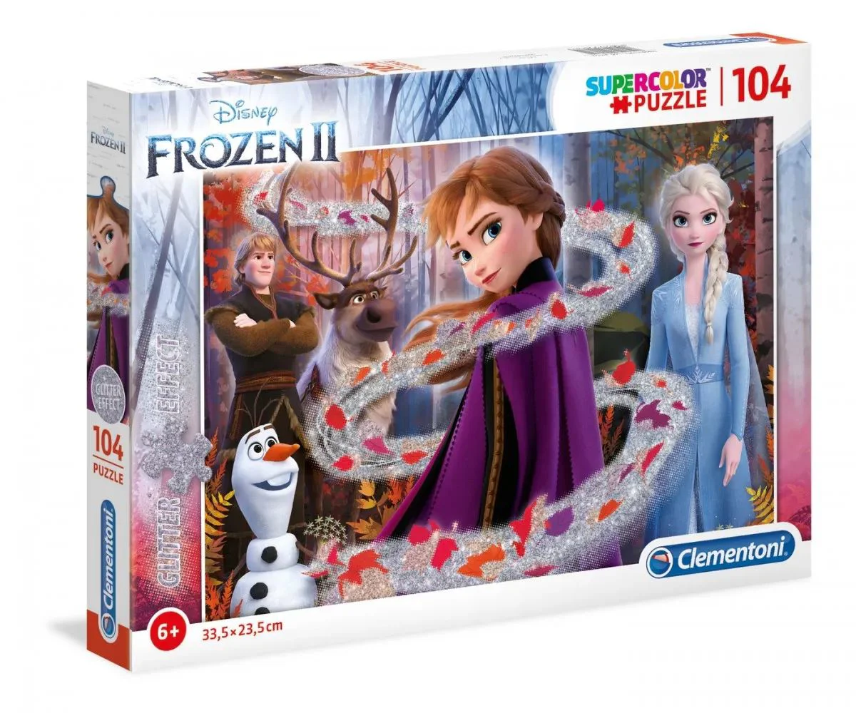 Puzzle Clementoni Frozen II, 104 piese foto