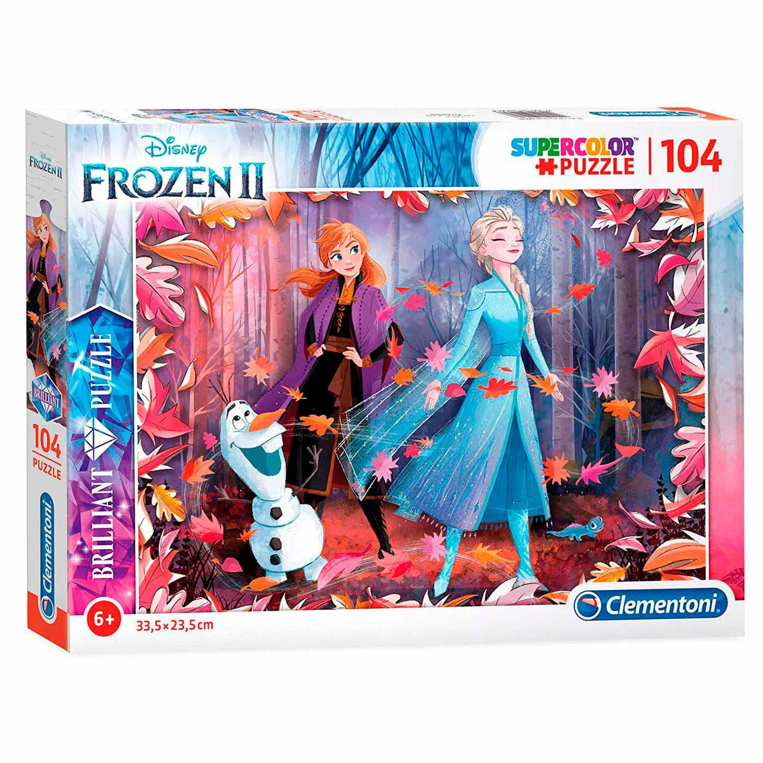 Puzzle Clementoni Frozen, 104 piese foto