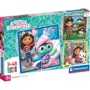 Puzzle Clementoni Gabby's Dollhouse, 3x48 piese foto