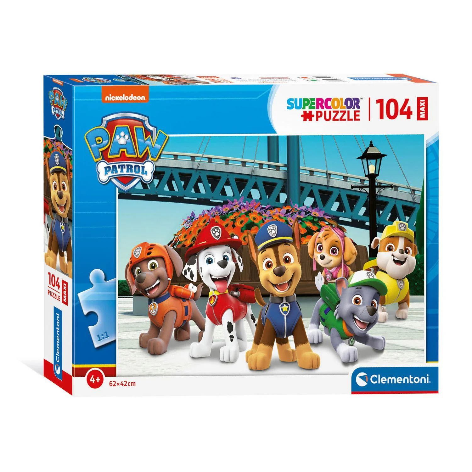Puzzle Clementoni Maxi Paw Patrol, 104 piese