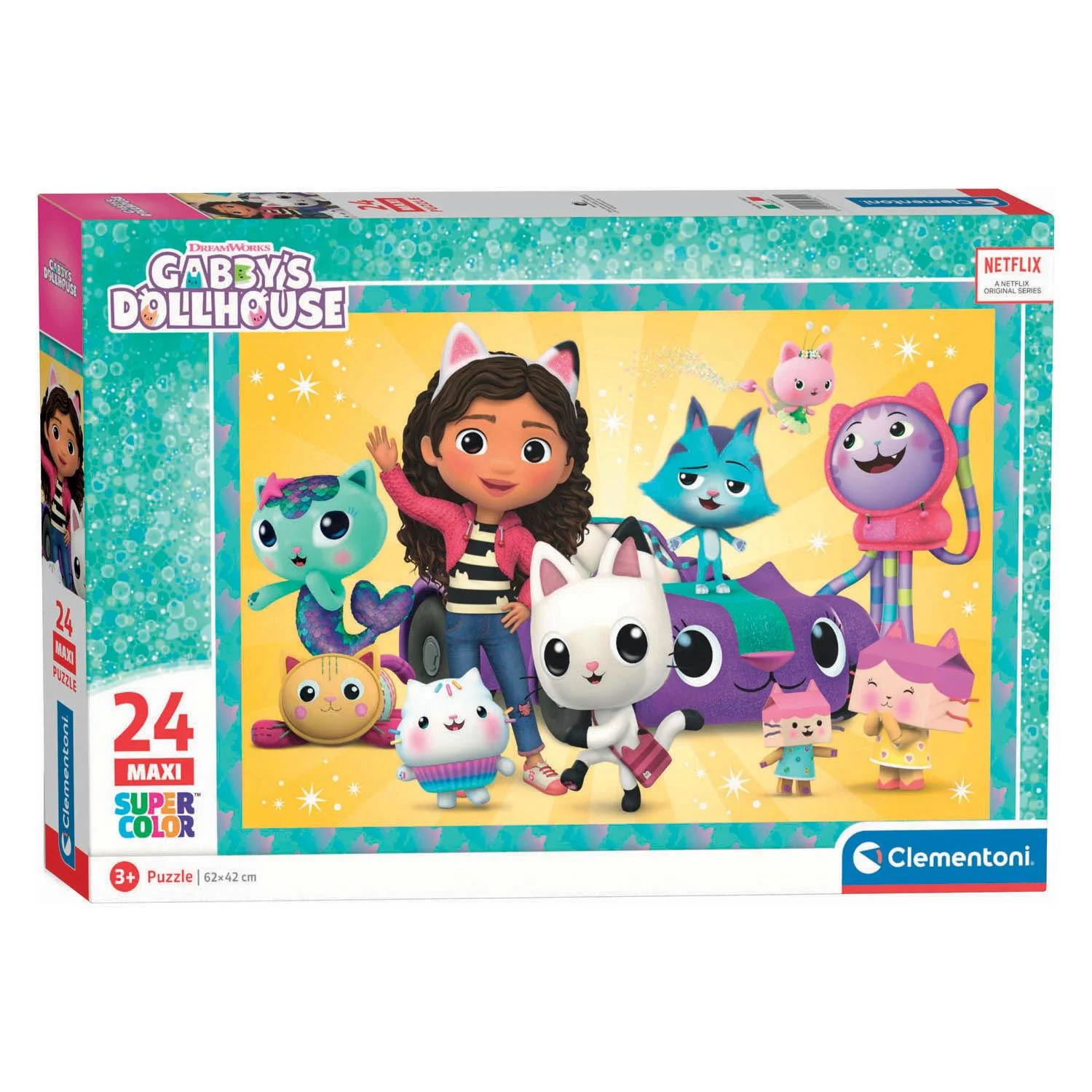 Puzzle Clementoni Maxi Gabbys Dollhouse, 24 piese foto