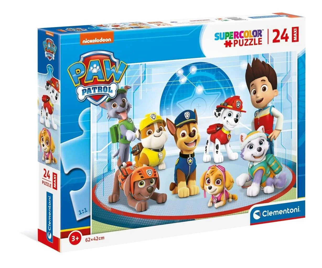 Puzzle Clementoni Maxi Paw Patrol, 24 piese foto