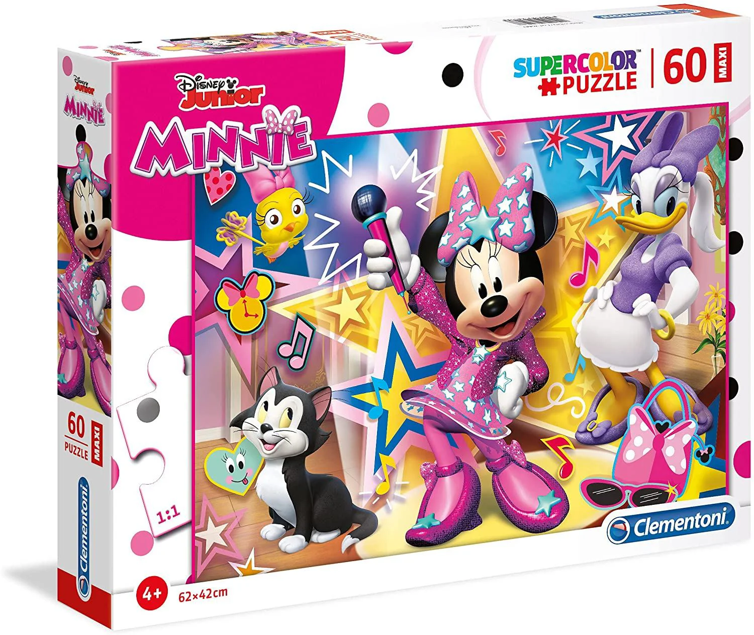 Puzzle Clementoni Minnie, 60 piese foto