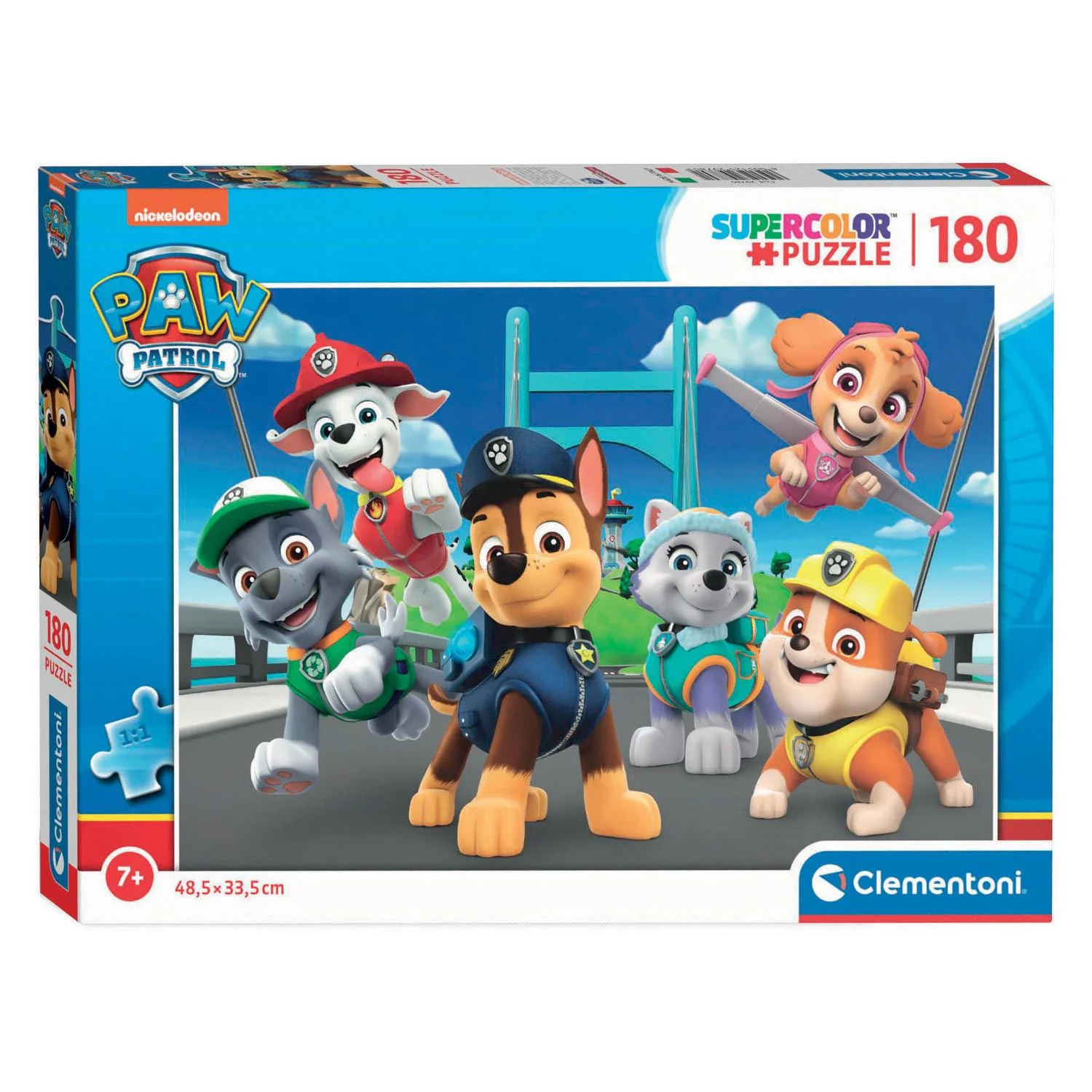 Puzzle Clementoni Patrula catelusilor, 180 piese foto