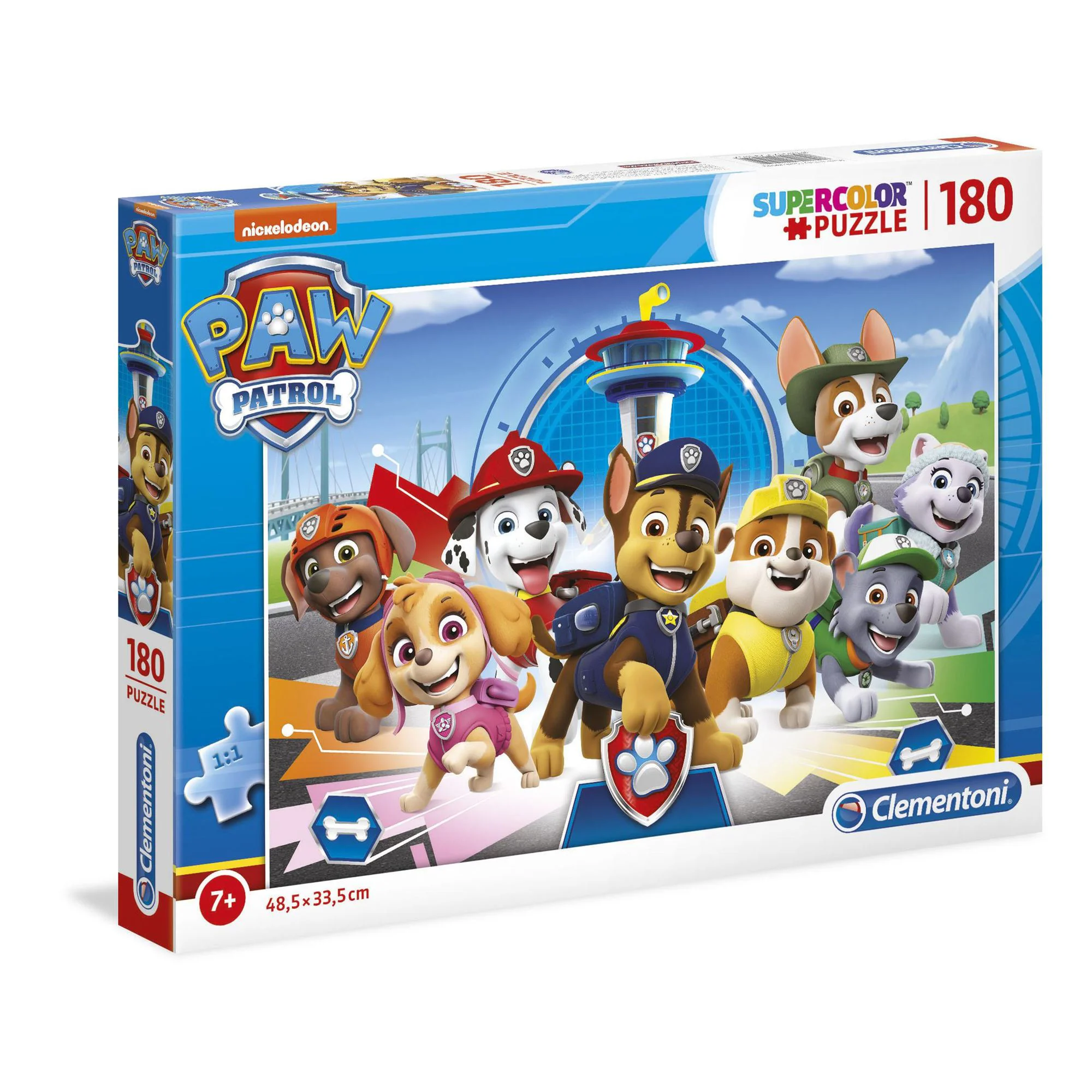 Puzzle Clementoni Patrula Catelusior in Actiune,180 piese foto