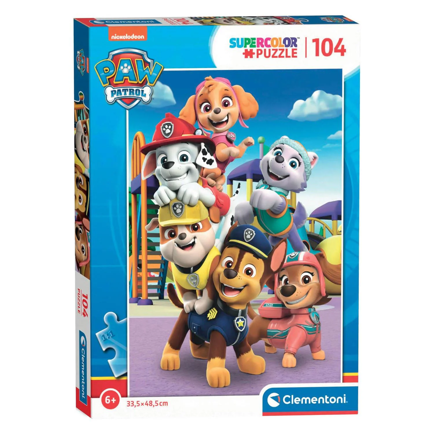 Puzzle Clementoni Paw Patrol 3, 104 piese foto