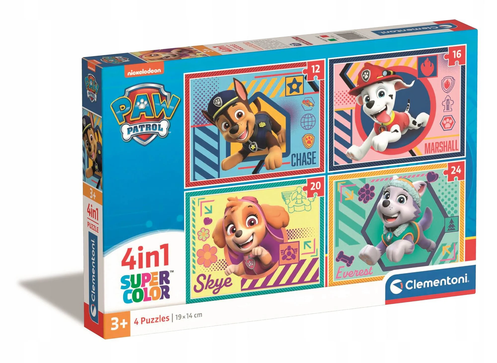 Puzzle Clementoni Paw Patrol 4 in 1 foto
