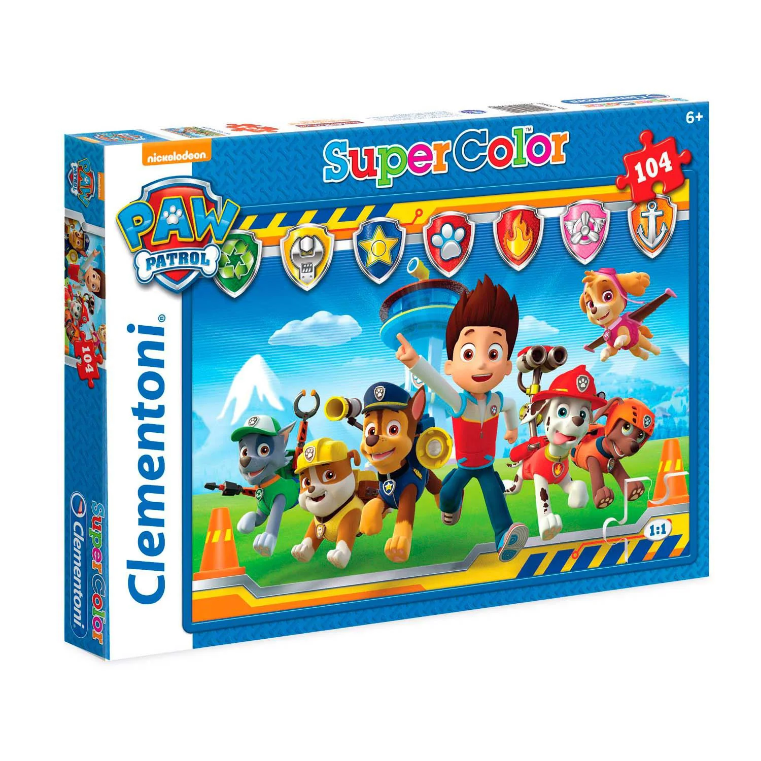 Puzzle Clementoni Paw Patrol V3, 104 piese foto