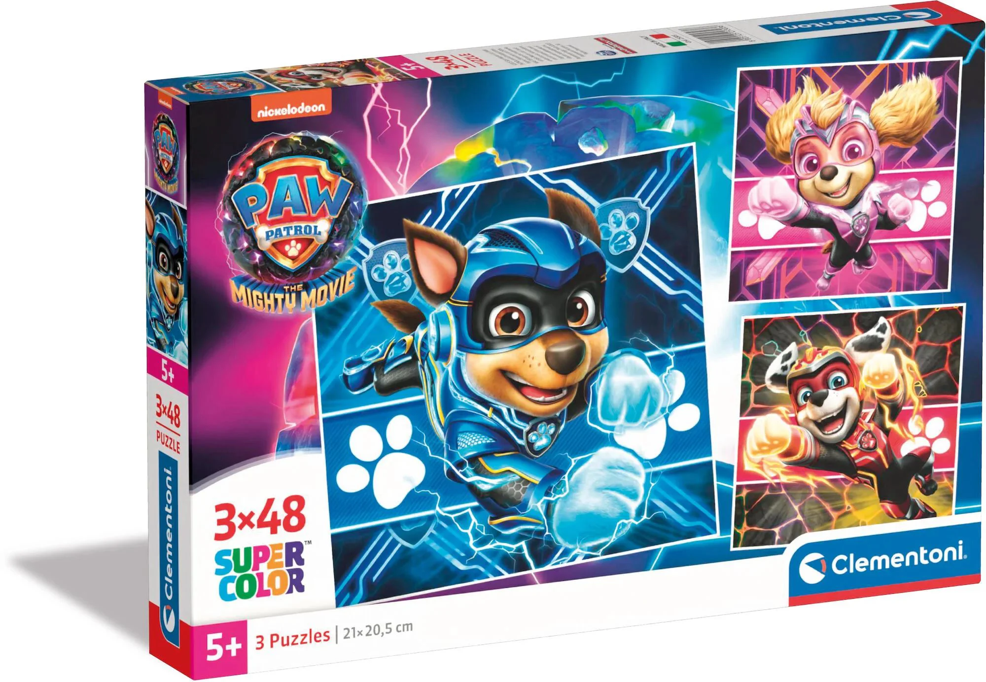 Puzzle Clementoni Paw Patrol, 3x48 piese foto