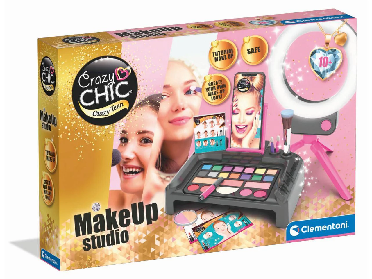 Set de cosmetica Clementoni Crazy Chic Beauty Influencer