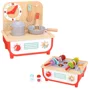 Bucatarie BBQ din lemn 2 in 1 Tooky Toy foto