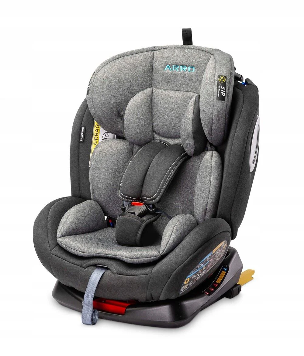 Scaun auto Caretero Isofix Arro Grey, 0-36 kg