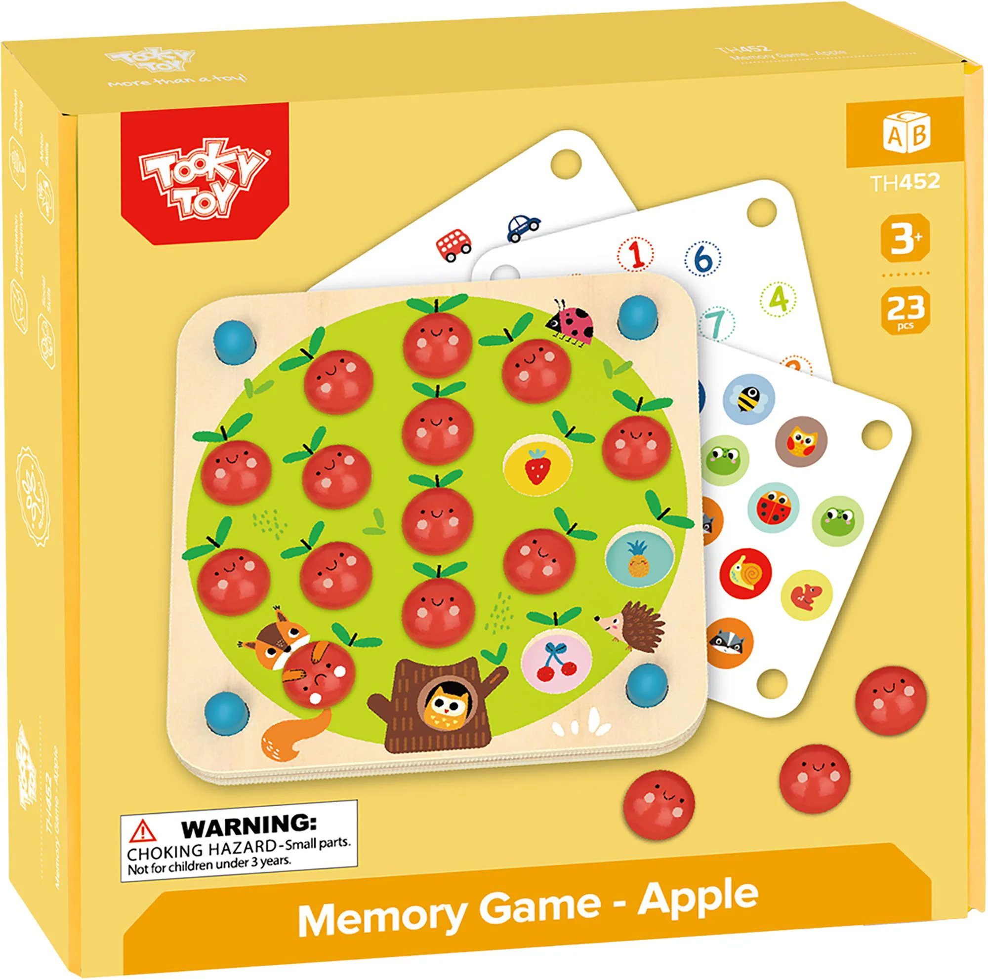 Деревянная игра на память Tooky Toy Memory Mar