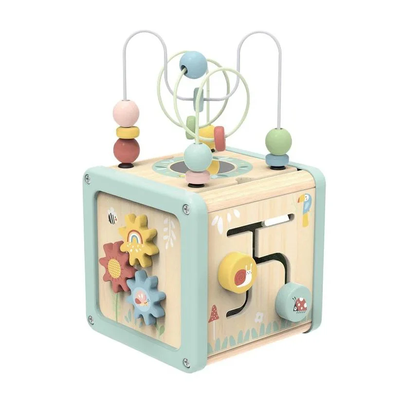 Развивающий деревянный кубик от Tooky Toy