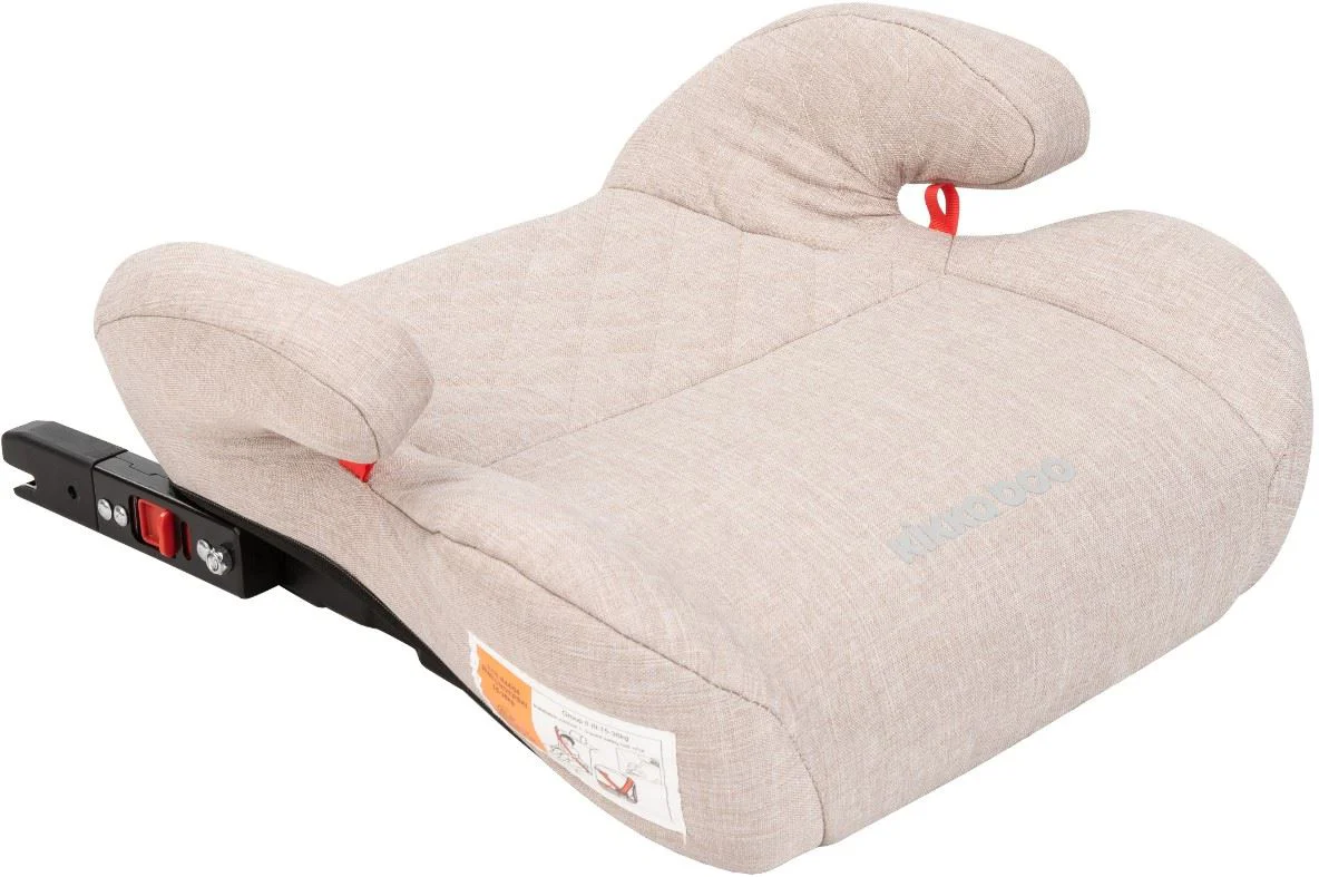 Scaun auto cu isofix KikkaBoo Groovy Beige 15-36 kg