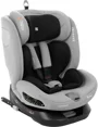 Scaun auto rotativ cu isofix KikkaBoo i-Moove Light Grey, 40-150 cm