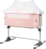 Patut co-sleeper KikkaBoo Bonne Nuit Pink Melange foto