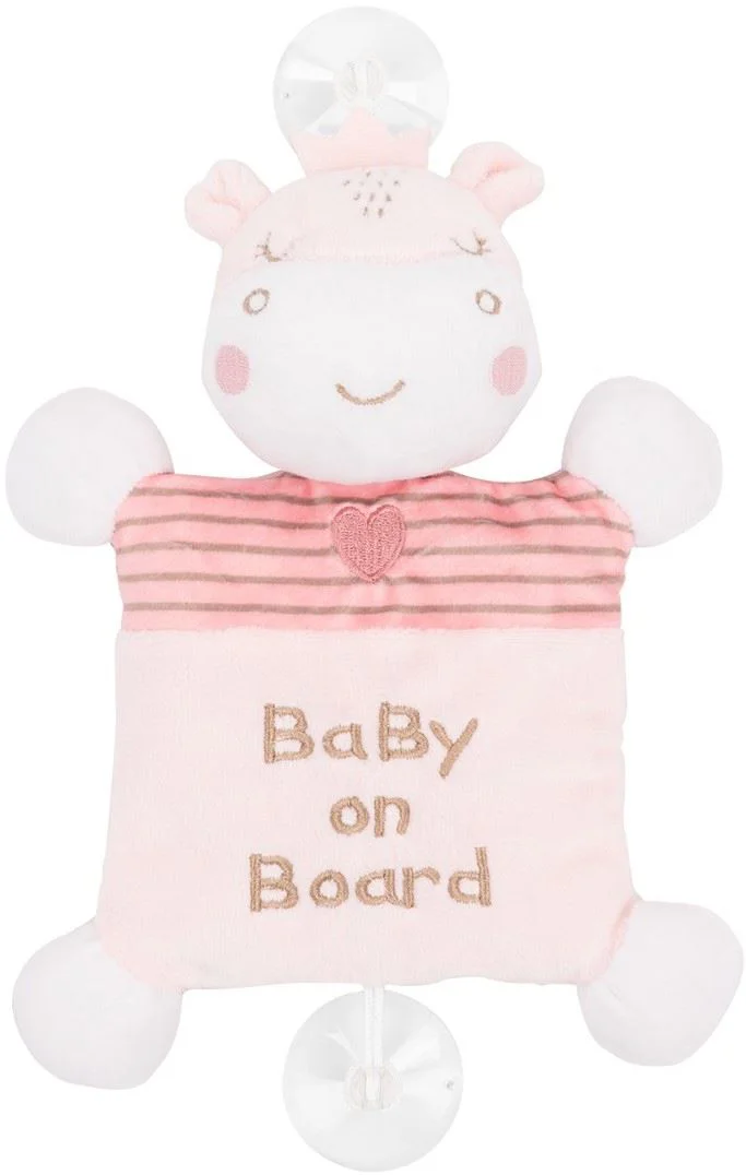 Jucarie de plus Baby on Board KikkaBoo Hippo Dreams